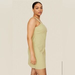 Levi’s Roy Structured Dress in Green Gingham